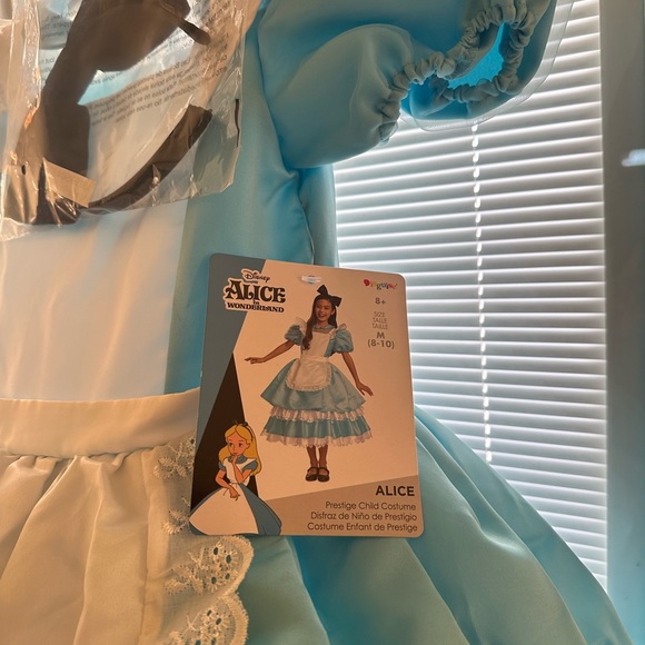 ALICE IN WONDERLAND costume size 8-10, new with tags. - Picture 3 of 8